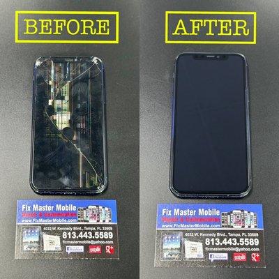 Before & After screen replacement