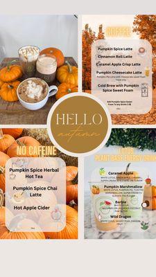 Fall Menu