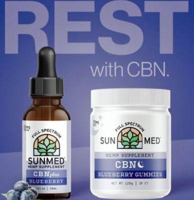 Better Sleep with SunMed CBN -stop in for a Free sample