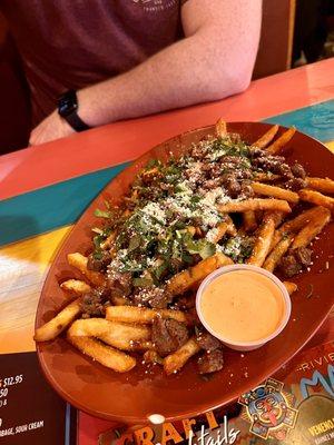 Carne asada fries