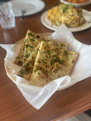 Vegan Chili Garlic Naan