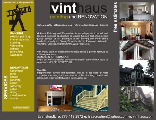 Vinthaus Painting and Renovation