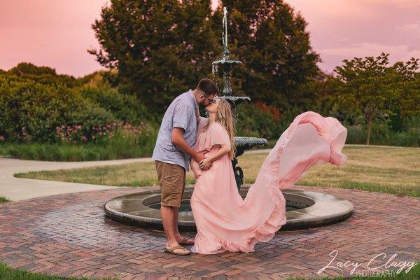 Amazing Maternity Session at sunset! I provide a client closet of over 50 gowns for you to use in your session.