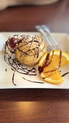 Fried ice cream