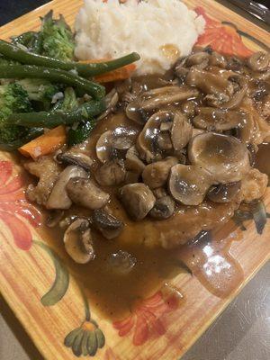 Chicken Marsala Lunch