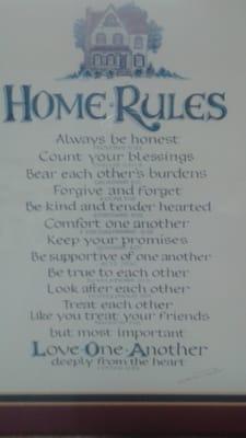 Rules to Live By