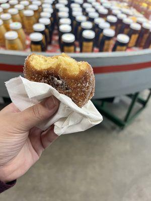 Fresh apple cider donut