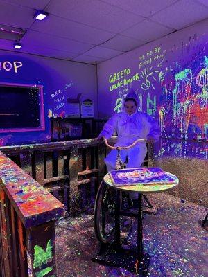 Splatter Paint Bicycle