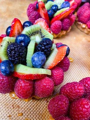 Mixed berry tart