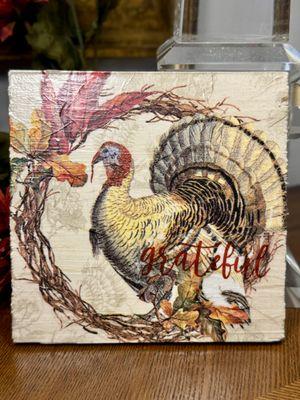 Thanksgiving Plaque $4