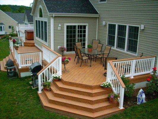 Trex decking