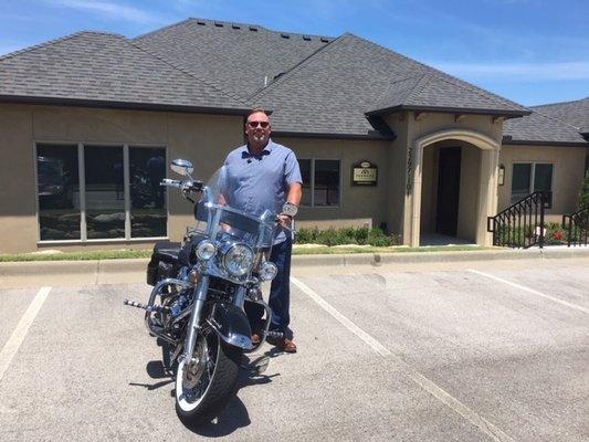 Max and his Harley