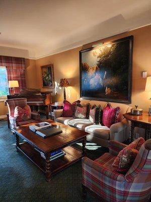 Sitting room in Main Lodge