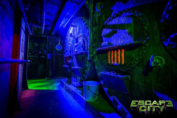 Escape the ship or face the falls in our Over the Falls Escape Room!