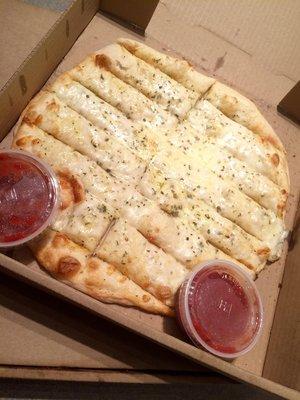 Amazing cheesy breadsticks!