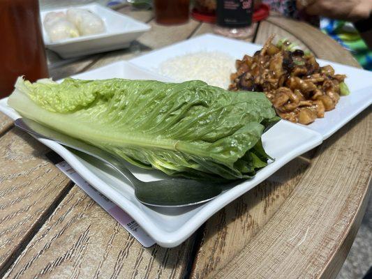 Chicken  Lettuce Wrap