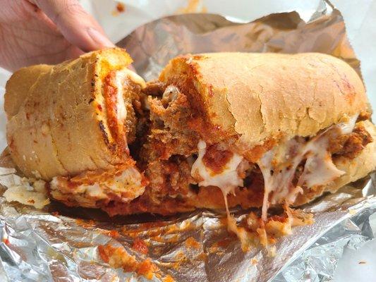 Meatball grinder