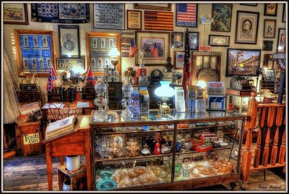 Come visit the Old Working Country Store, with it's Antiques!          Peter Michael, Photographer