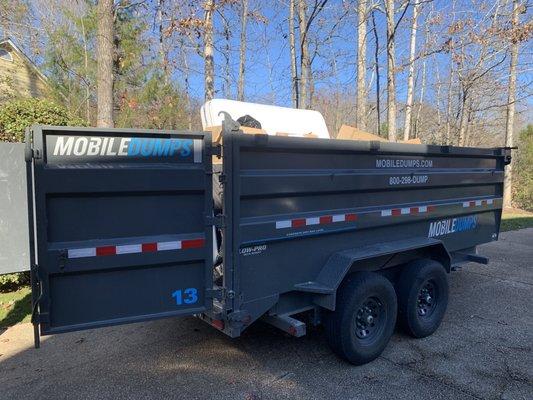 Mobile dumpster