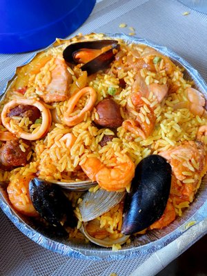 Seafood Paella