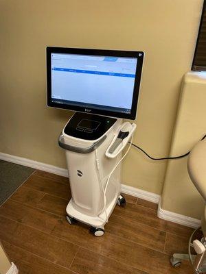 New scanner making our patient visits much faster for crowns.