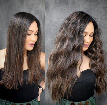 handtied hair extensions