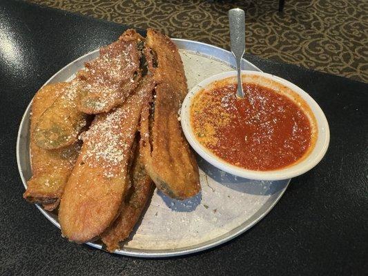 Fried zucchini