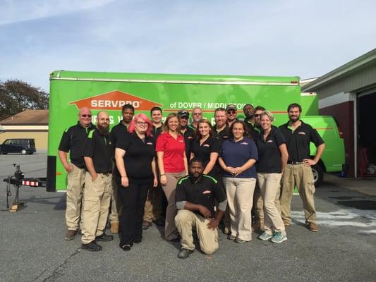 Our SERVPRO team