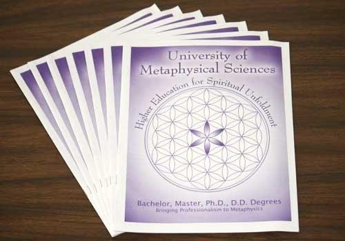 University of Metaphysical Sciences Course Catalog