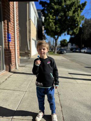 Maddox haircut life + free lollipop