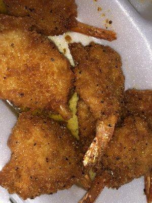 Honey Lemon Pepper Shrimp