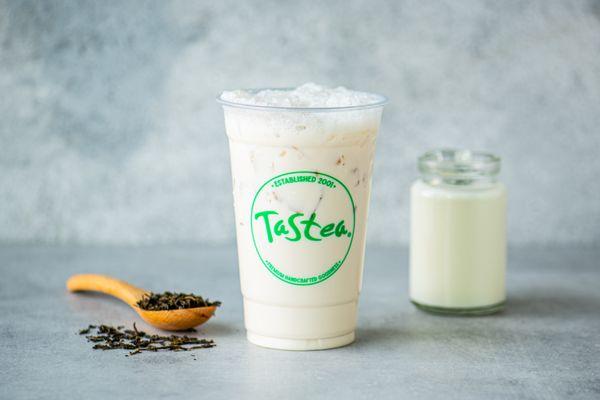 Winter Melon Green Milk Tea