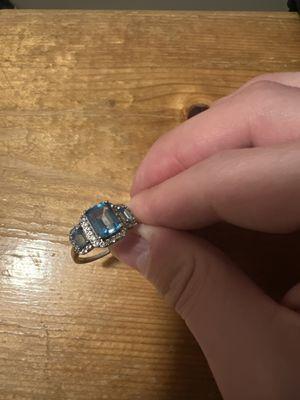 A topaz ring that I purchased here recently