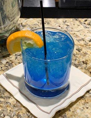 Blue Moscow Mule