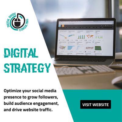 Optimize your social media presence to grow followers, build audience engagement, and drive website traffic.
 Here to help your business!