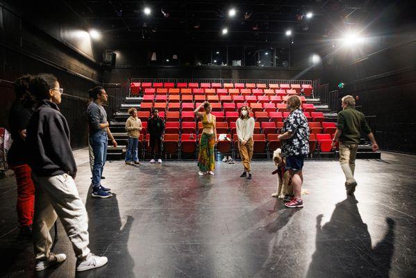 Theatre workshop in Dunnock Theatre