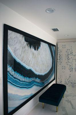 Showroom - Zen room with Forza Agate Blue