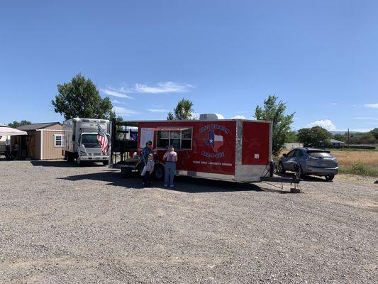 The food trailer behind the US Bank in Montrose, CO