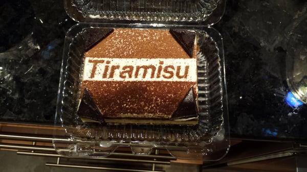 It's no Gino's Italian tiramisu but pretty good for $6