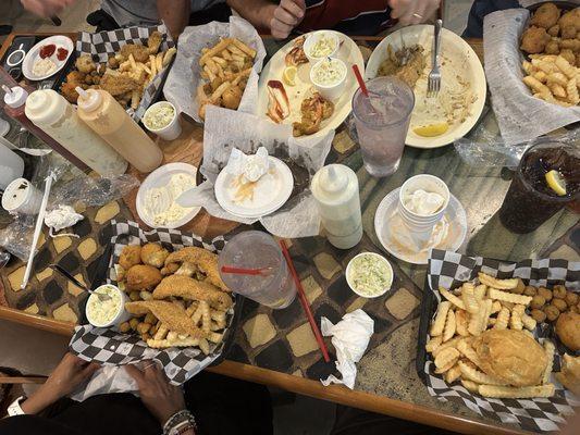 Holy table of food!