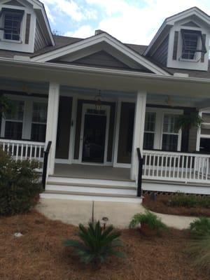 Exterior trim and siding paint, Daniel Island, SC