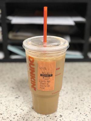 Large Iced Nutty Pumpkin