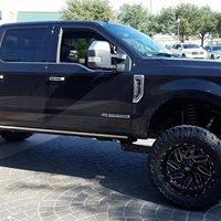 6 inch F250 with 22 inch fuel wheels