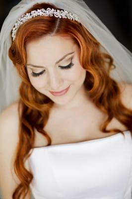 Vanity by Tara Lash Extensions were enchanting on my Wedding Day!