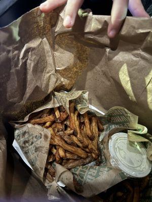 More disgusting fries