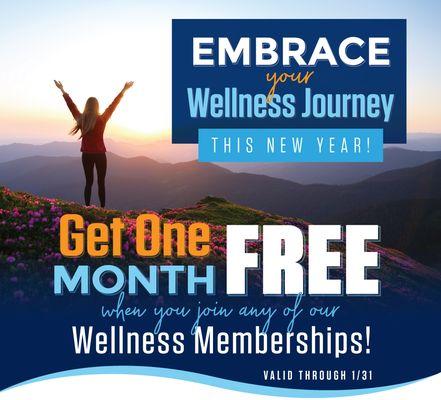 Through Jan 2024, become a member and get a FREE MONTH!