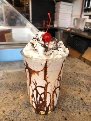 Oreo Crumb Milkshake