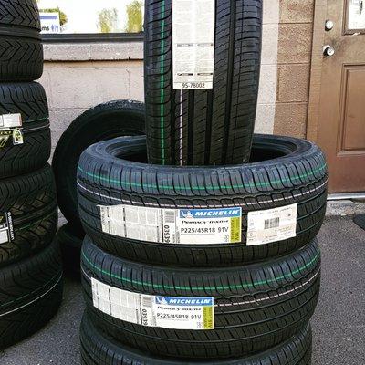 We carry new tires as well. Almost every brand out there.