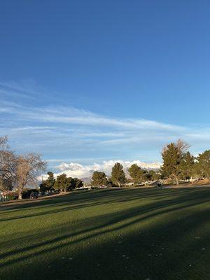 2nd Hole - Par 5 - grip and rip: view from the tee box, that's the view I mentioned in my posting, pretty right! Photo by me - Dewey