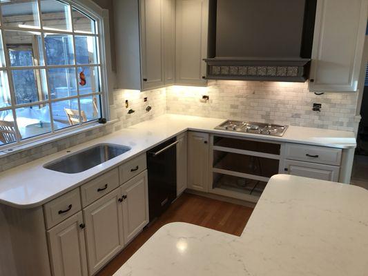 Kitchen and Floors remodel in Wheaton IL